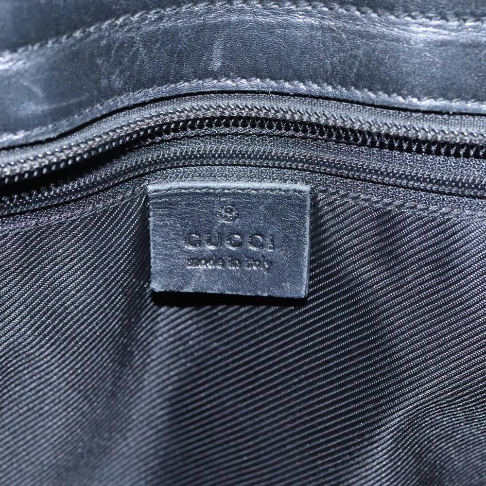 GUCCI GG Canvas Hand Bag Black - Picture 14 of 16